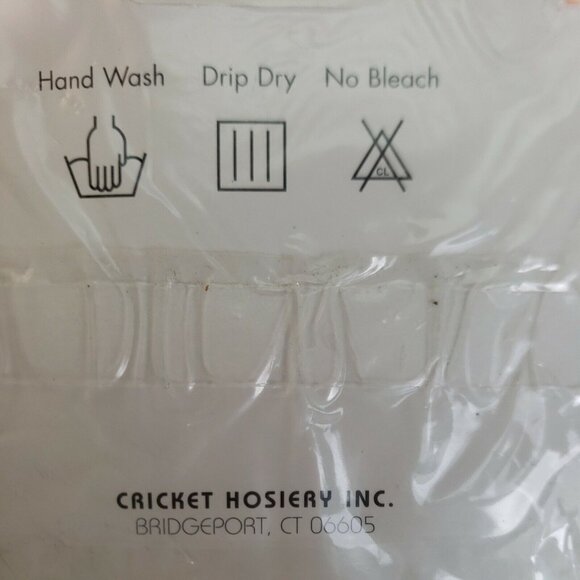 Baby Girl Rhumba Tights Ivory Eyelet Ruffled Infant 0 6 Mo TicTacToe USA Vintage - Picture 7 of 9